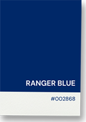 Ranger Blue #002868